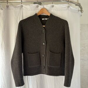 Uniqlo 100% Wool Cardigan